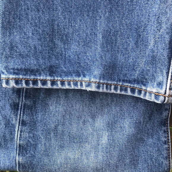 Lands' End Mens Blue Denim Jeans (#3) Size 32x32 - Picture 6 of 12